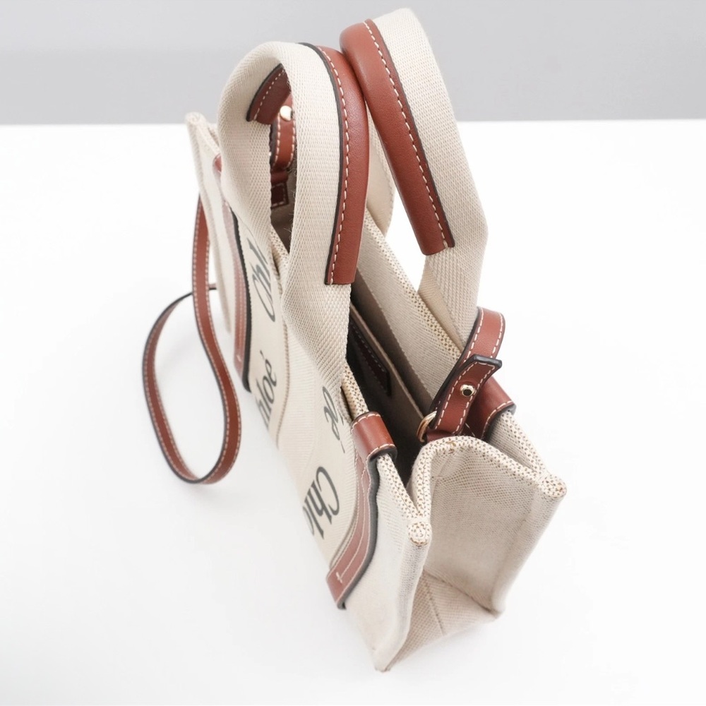 Chloe Woody Small Tote - Picture 2 of 8